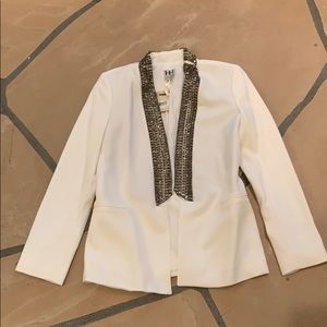 Haute Hippie crystal trimmed blazer